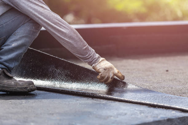 Professional Waterproofing technician working in Fayetteville, NY